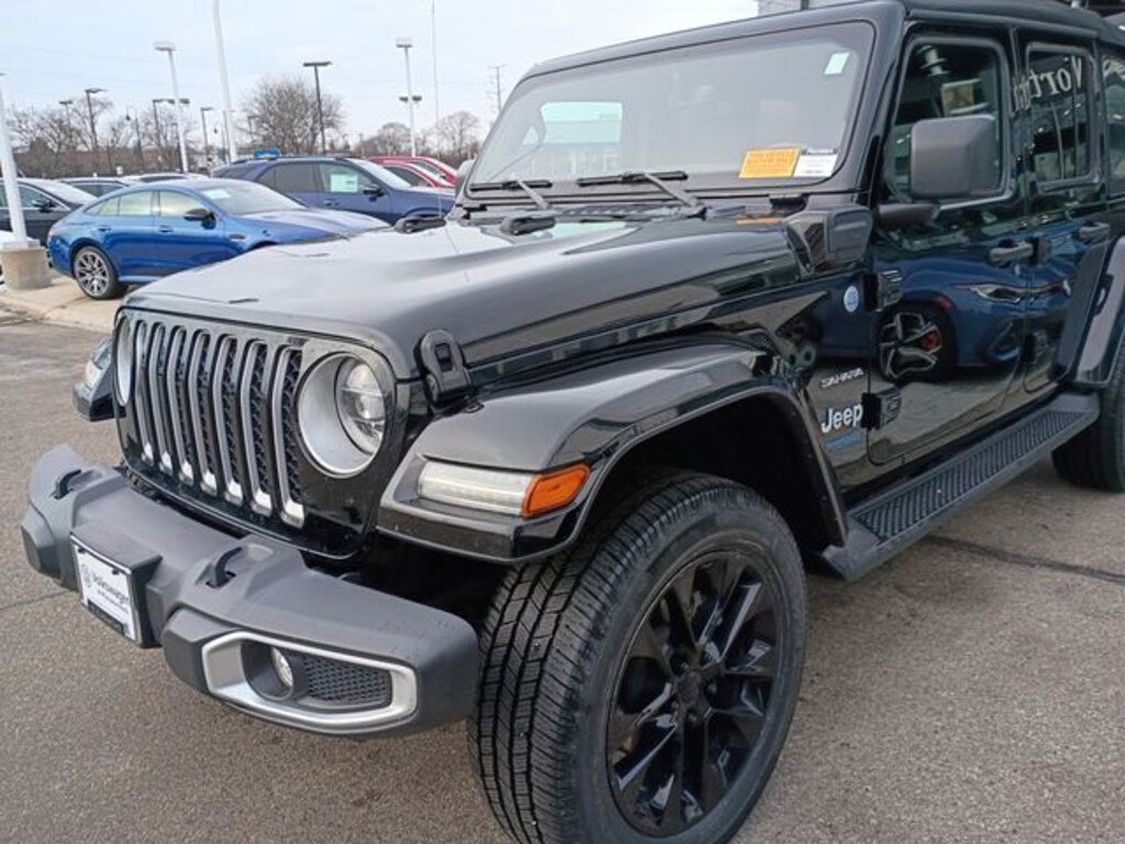 Used 2021 Jeep Wrangler Unlimited Sahara 4xe SUV