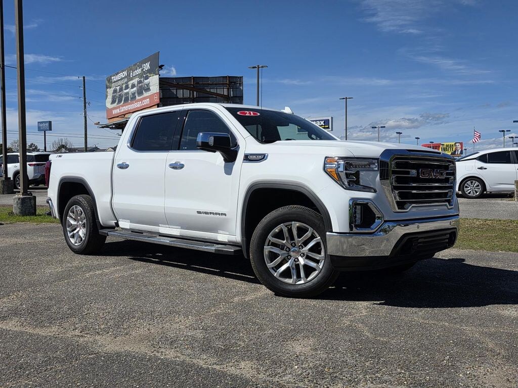 Used 2021 GMC Sierra 1500 SLT Truck Crew Cab