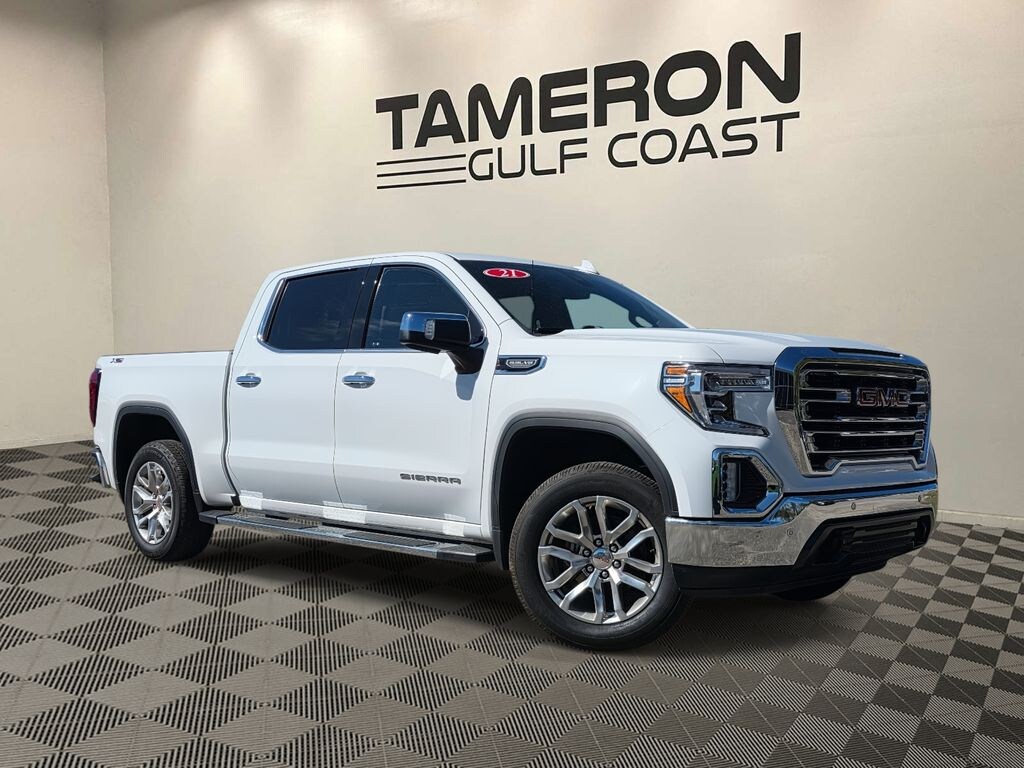 Used 2021 GMC Sierra 1500 SLT Truck Crew Cab