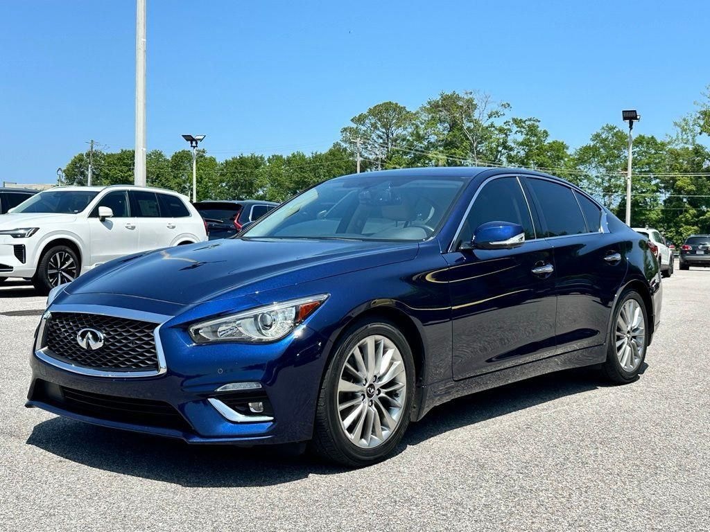 Used 2021 INFINITI Q50 3.0t LUXE Sedan