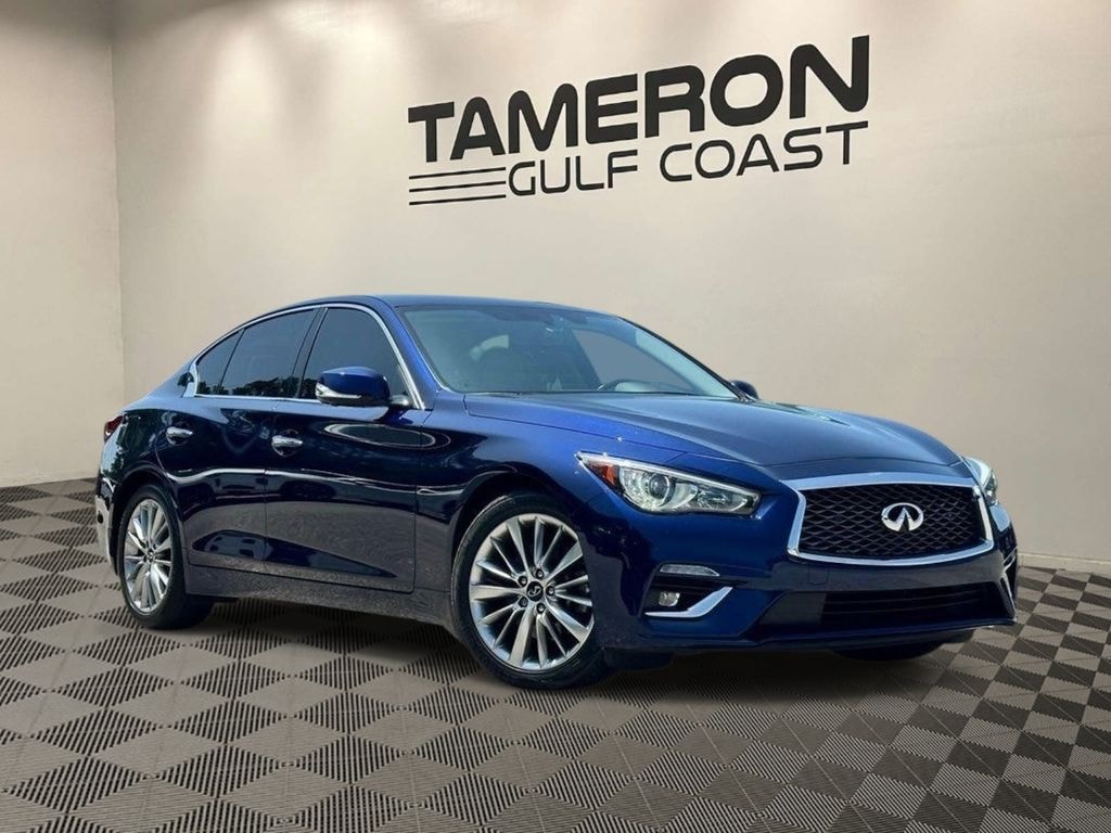 Used 2021 INFINITI Q50 3.0t LUXE Sedan