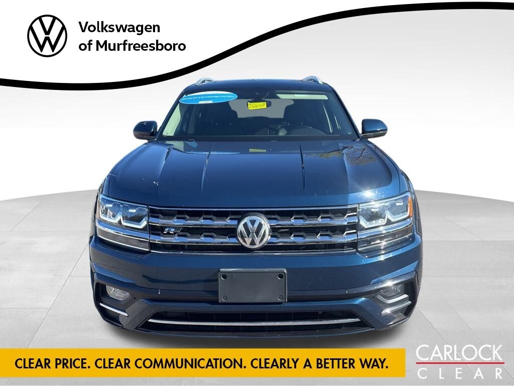 Certified 2019 Volkswagen Atlas 3.6L V6 SE w/Technology R-Line 4MOTION SUV