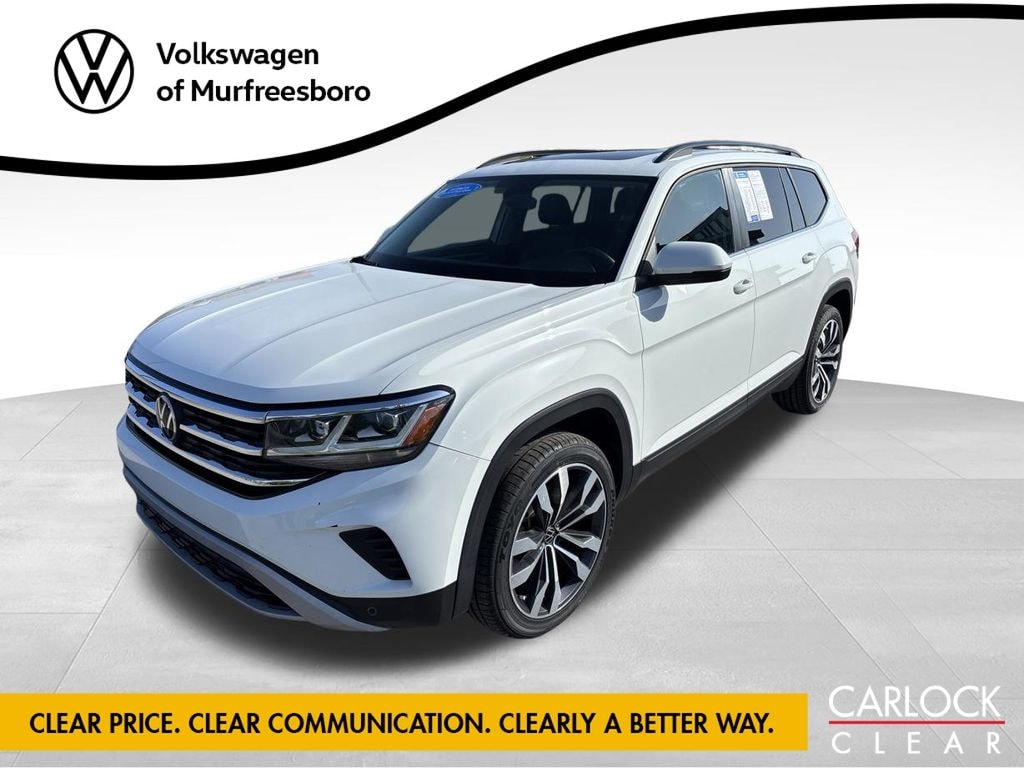 Certified 2022 Volkswagen Atlas 3.6L V6 SE w/Technology SUV