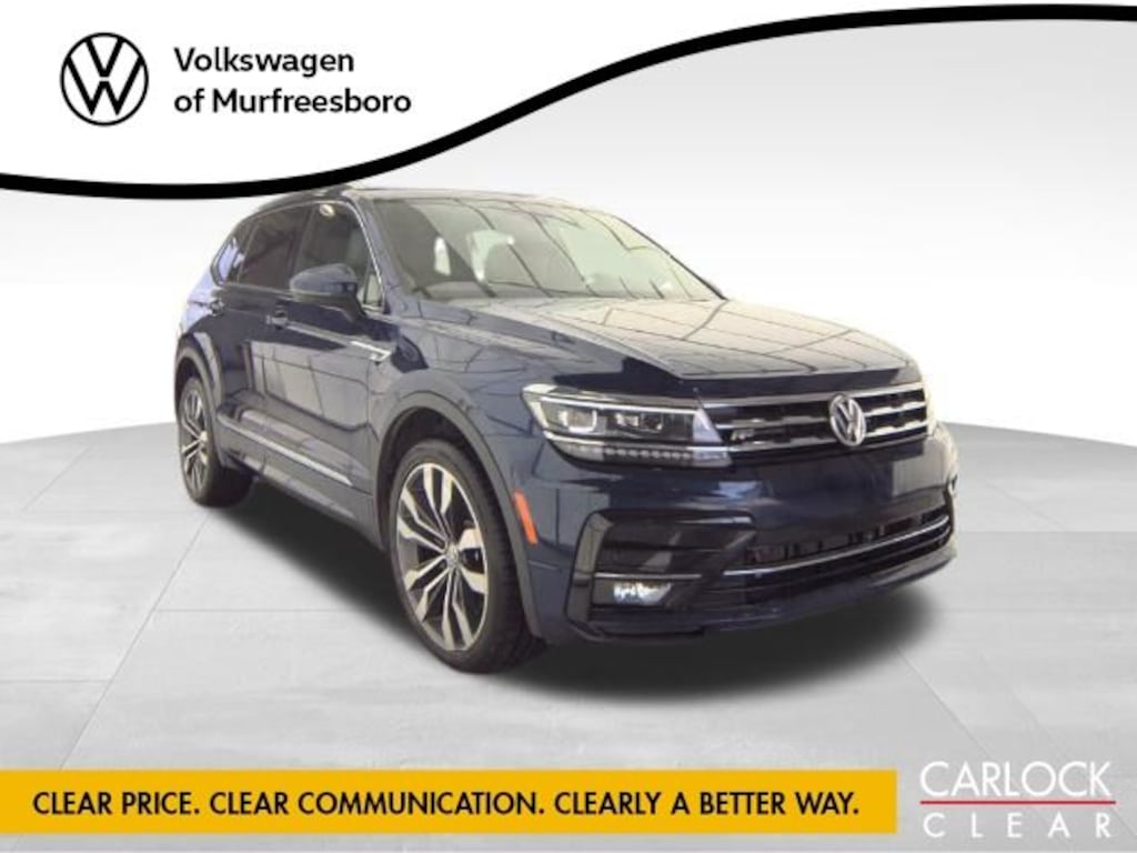 Used 2021 Volkswagen Tiguan 2.0T SEL Premium R-Line 4MOTION SUV