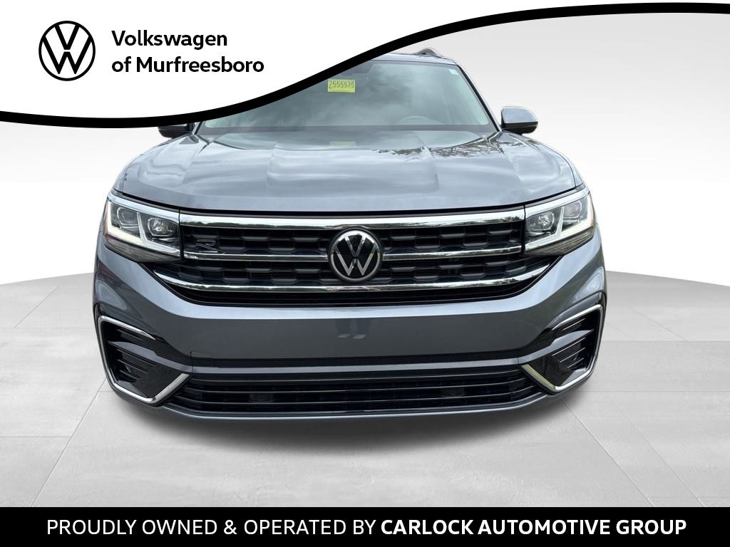 Used 2021 Volkswagen Atlas SE w/Tech R-Line with VIN 1V2PR2CA8MC555575 for sale in Murfreesboro, TN