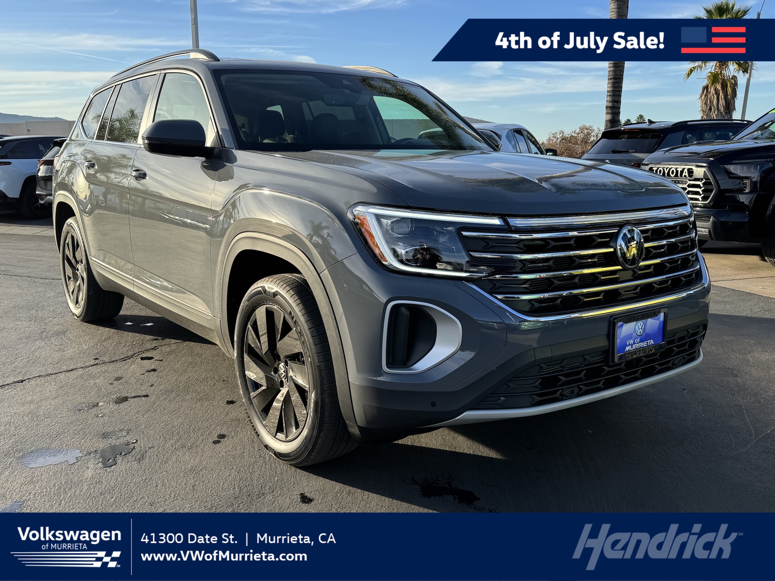 New 2026 Volkswagen Atlas For Sale in Murrieta - VIN