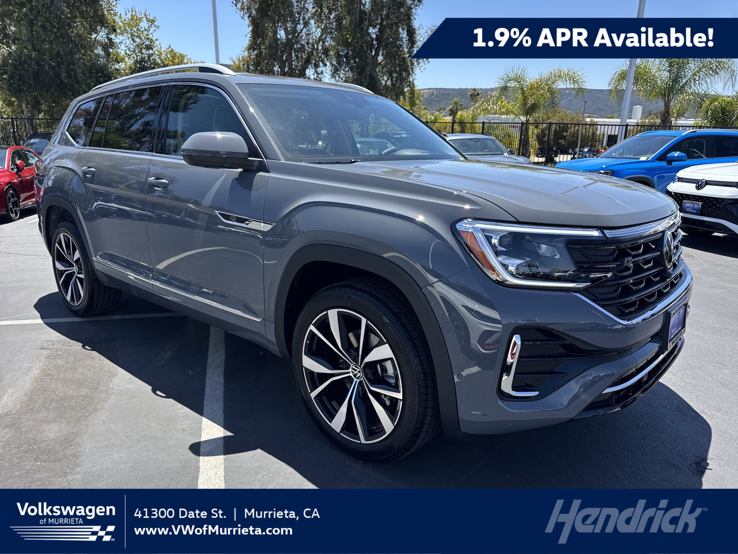 GRAY DSPRD Ti type-R Vw (166cm) 25-26モデル New 2026 Volkswagen Atlas For Sale in Murrieta - VIN