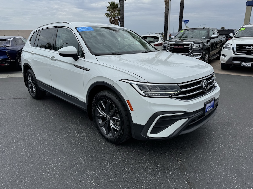 Certified 2022 Volkswagen Tiguan SE SUV