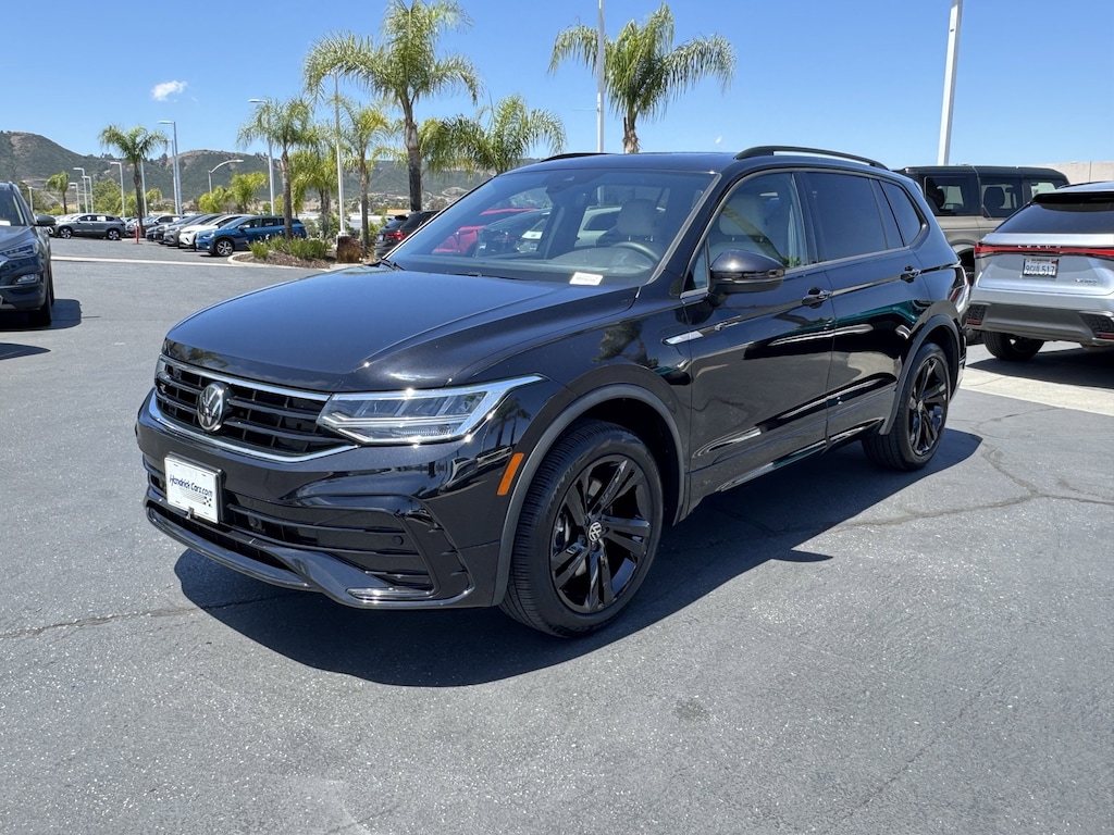 Certified 2024 Volkswagen Tiguan SE R-Line Black SUV