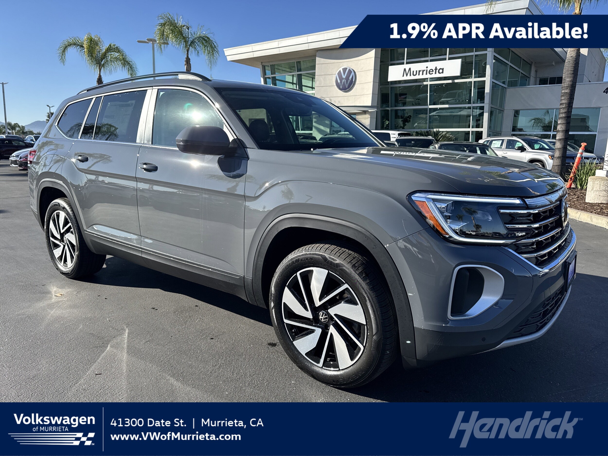 New 2026 Volkswagen Atlas For Sale in Murrieta - VIN