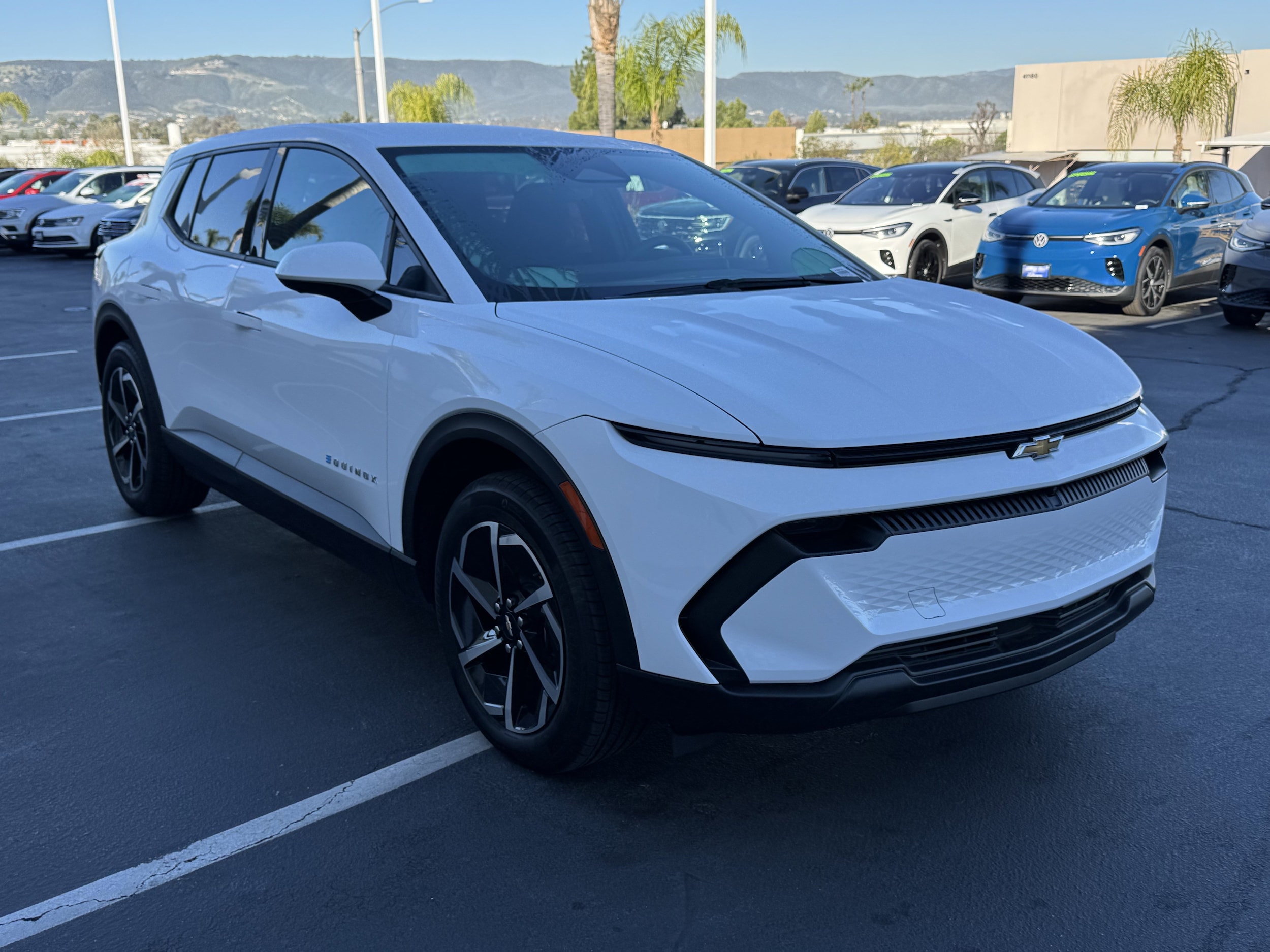 Used 2025 Chevrolet Equinox EV 1LT with VIN 3GN7DMRP9SS256585 for sale in Charlotte, NC
