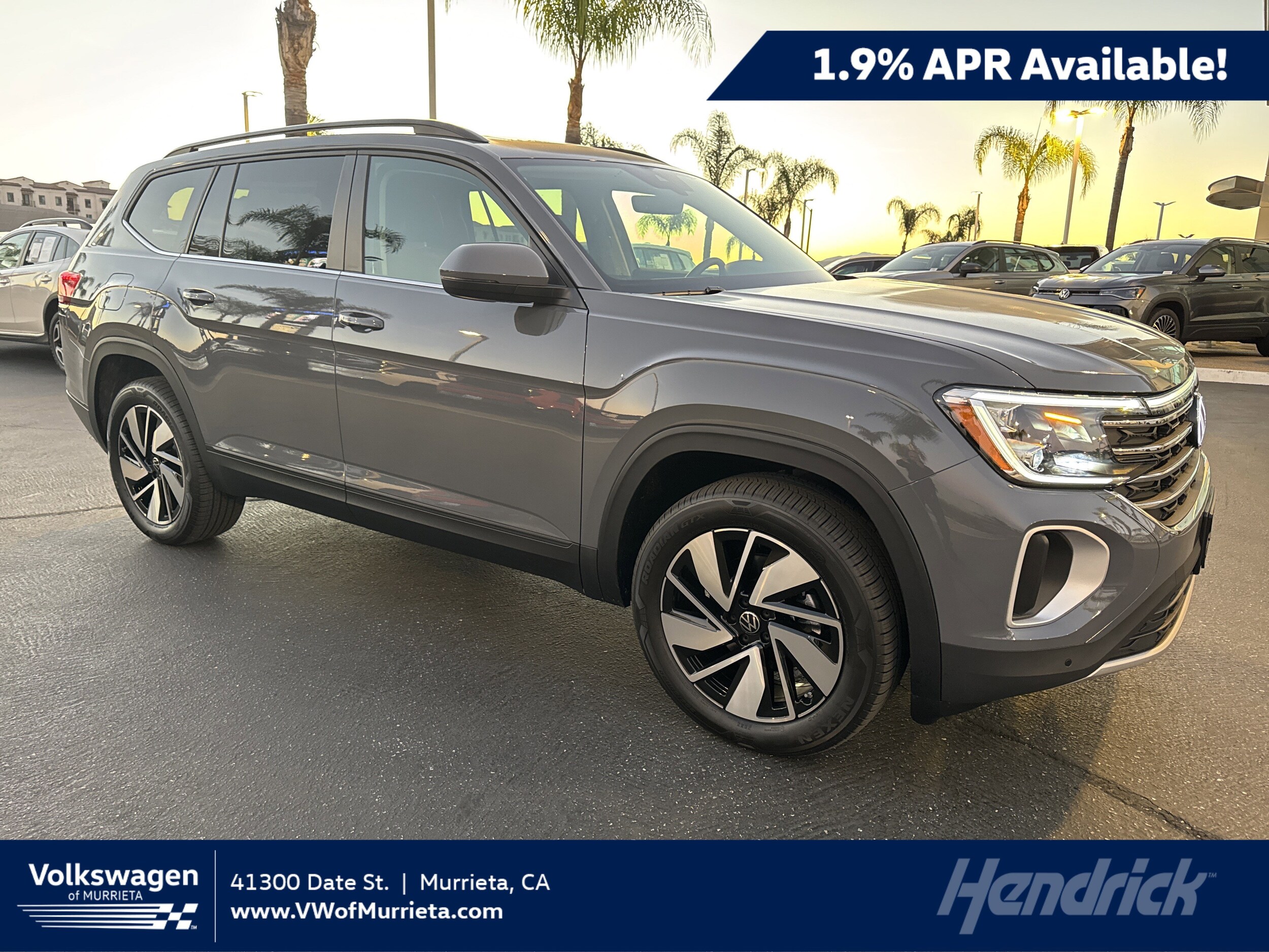 New 2026 Volkswagen Atlas For Sale in Murrieta - VIN