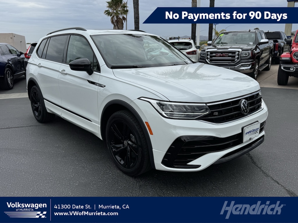 Certified 2024 Volkswagen Tiguan SE R-Line Black SUV