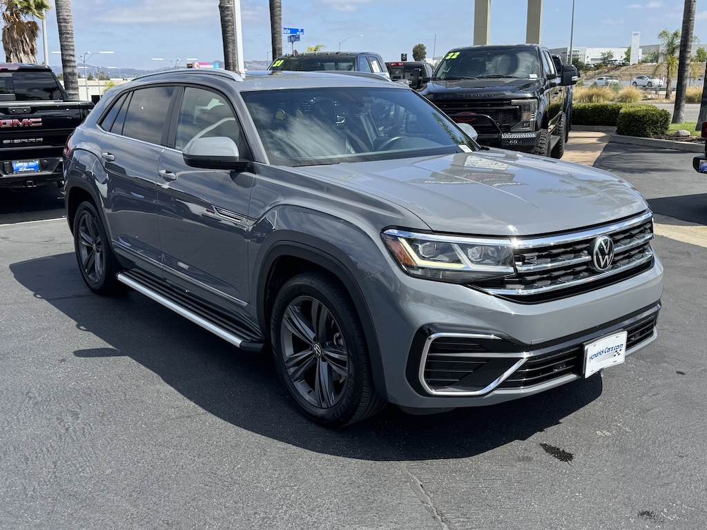 Used 2021 Volkswagen Atlas Cross Sport 3.6L V6 SE w/Technology R-Line SUV