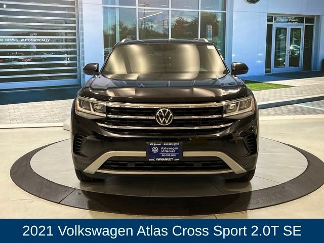 Used 2021 Volkswagen Atlas Cross Sport SE w/Tech with VIN 1V2KC2CA5MC233875 for sale in Nanuet, NY