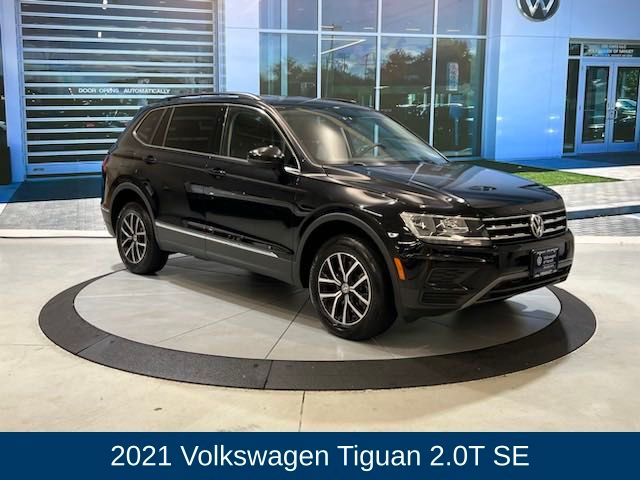 Used 2021 Volkswagen Tiguan SE with VIN 3VV2B7AX2MM134326 for sale in Nanuet, NY