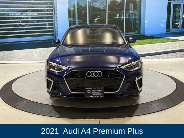 Used 2021 Audi A4 Premium Plus with VIN WAUEAAF4XMA014858 for sale in Nanuet, NY