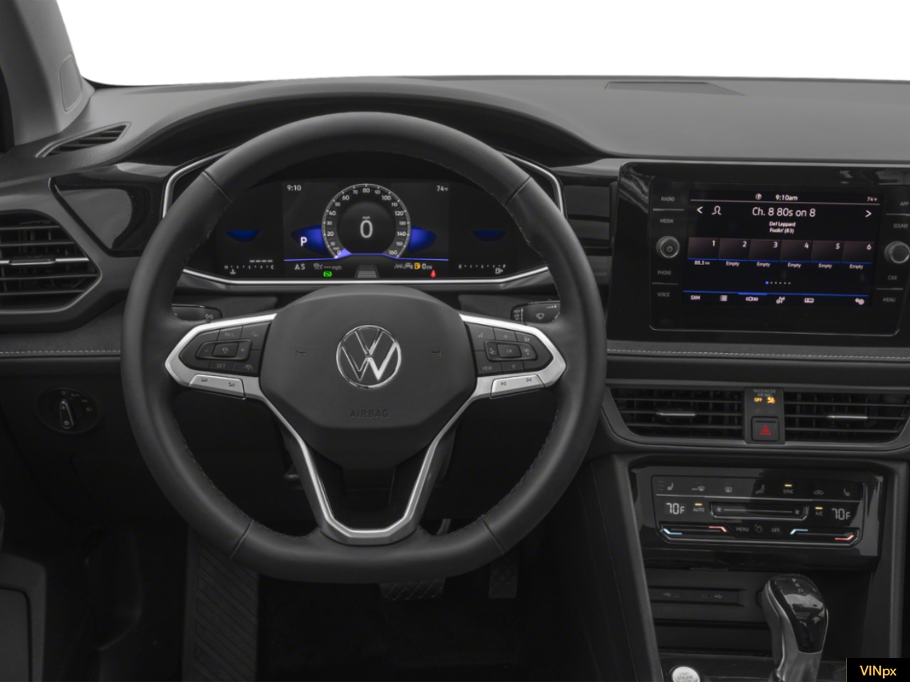 2025 Volkswagen Taos SE Black - Photo 7