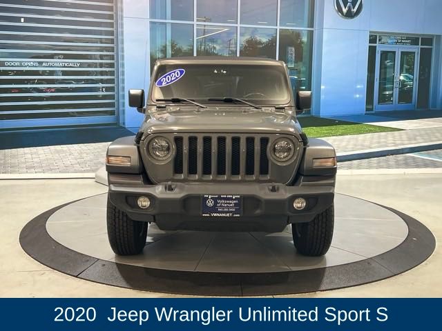 Used 2020 Jeep Wrangler Unlimited Sport S with VIN 1C4HJXDN2LW340489 for sale in Nanuet, NY