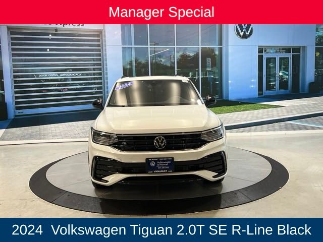 Certified 2024 Volkswagen Tiguan SE R-LINE BLACK with VIN 3VV8B7AX1RM051133 for sale in Nanuet, NY