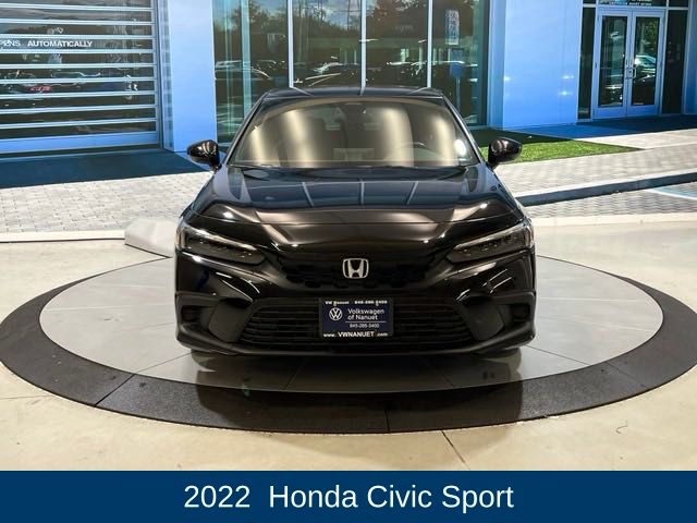 Used 2022 Honda Civic Hatchback Sport with VIN 19XFL2H8XNE019922 for sale in Nanuet, NY