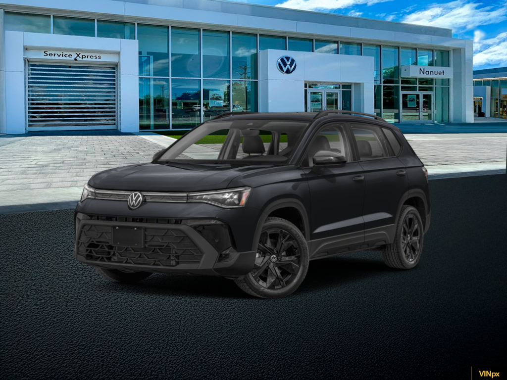 New 2026 Volkswagen Taos 1.5T SE Black SUV