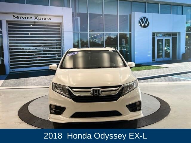 Used 2018 Honda Odyssey EX-L with VIN 5FNRL6H75JB008844 for sale in Nanuet, NY