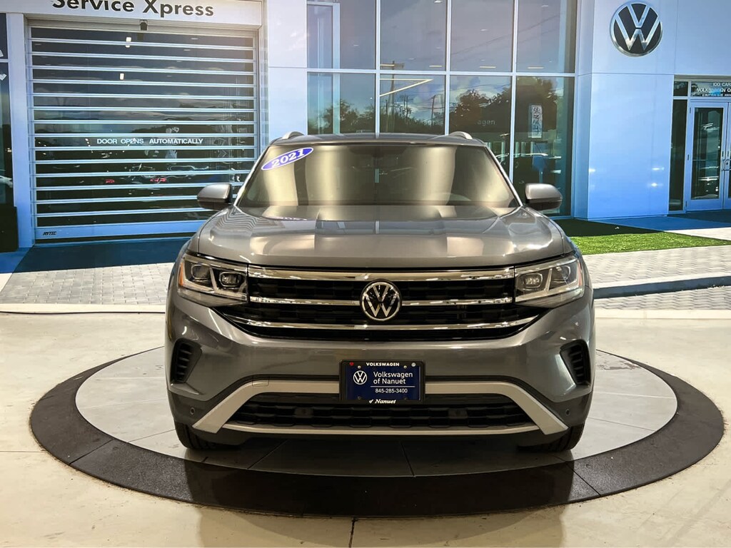 Used 2021 Volkswagen Atlas Cross Sport 3.6L V6 SE w/Technology 4MOTION SUV