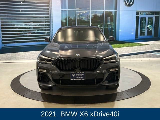 Used 2021 BMW X6 40i with VIN 5UXCY6C05M9F62449 for sale in Nanuet, NY