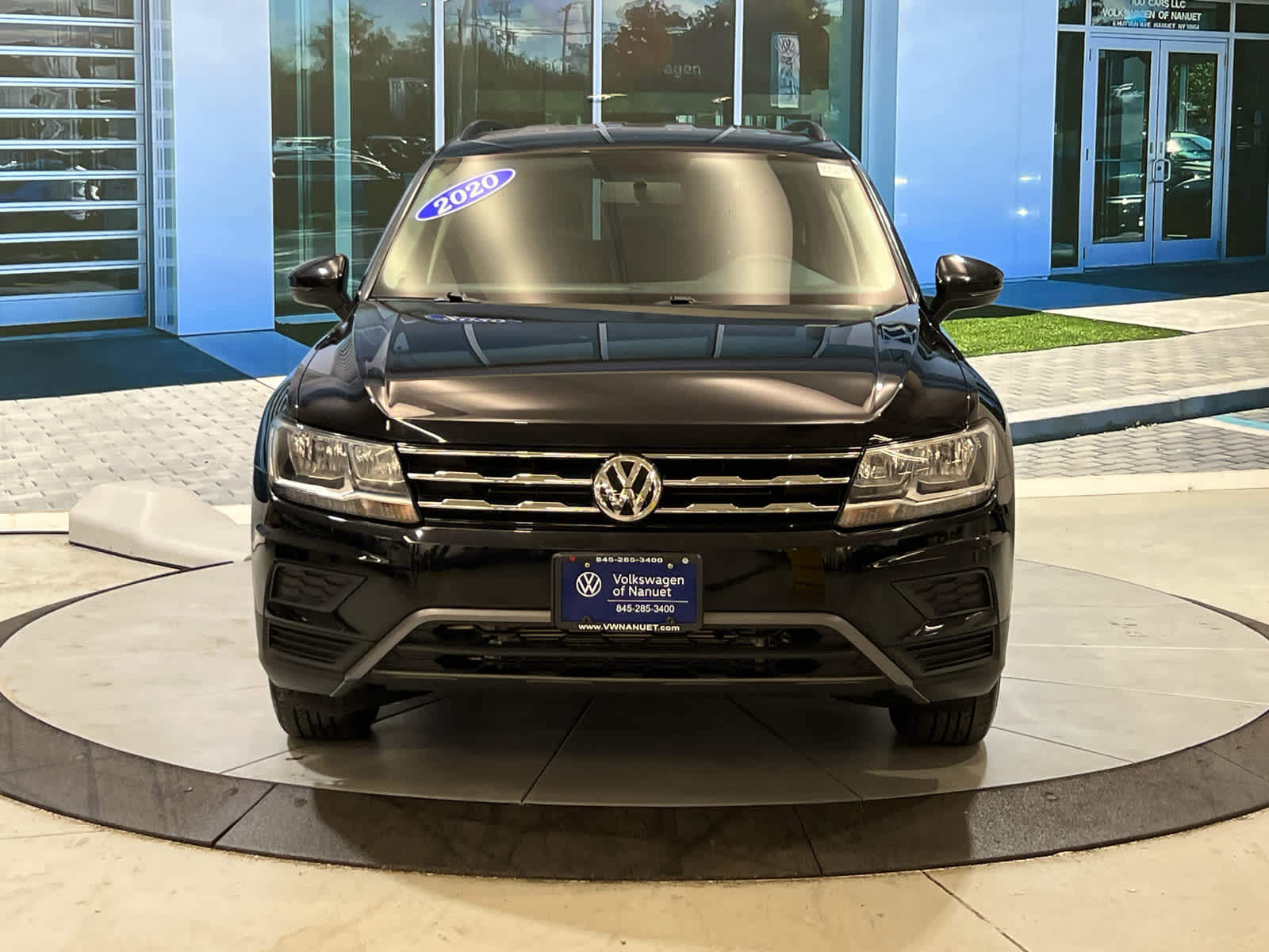 Certified 2020 Volkswagen Tiguan S with VIN 3VV0B7AX8LM071609 for sale in Nanuet, NY