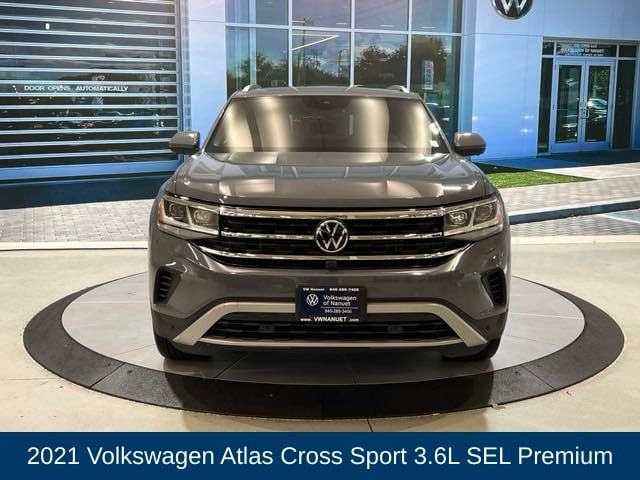 Used 2021 Volkswagen Atlas Cross Sport SEL Premium with VIN 1V2TE2CA4MC231694 for sale in Nanuet, NY