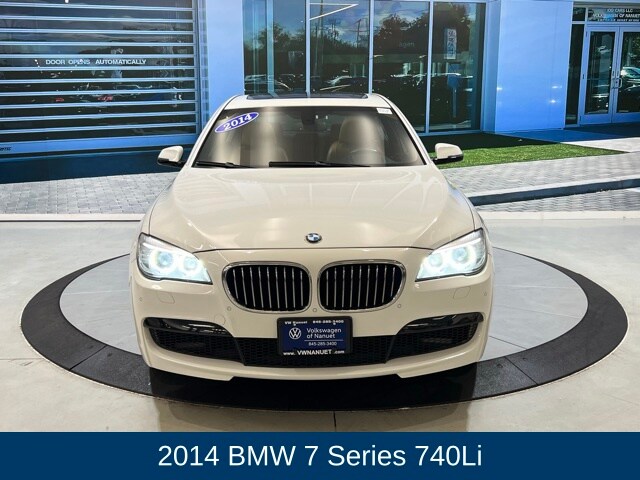 Used 2014 BMW 7 Series 740Li with VIN WBAYF4C57ED281985 for sale in Nanuet, NY
