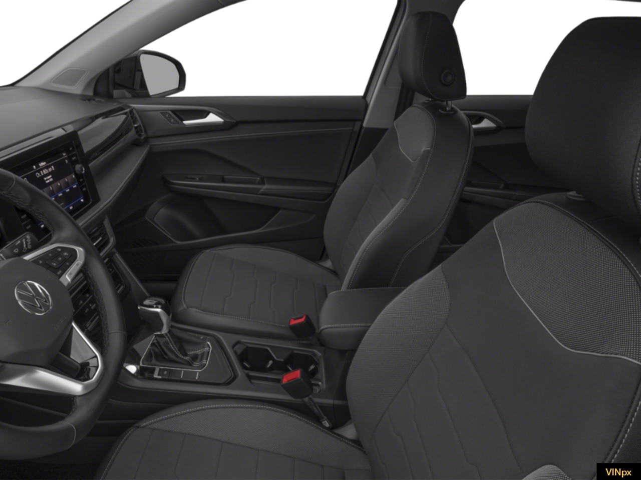 2025 Volkswagen Taos SE Black - Photo 6