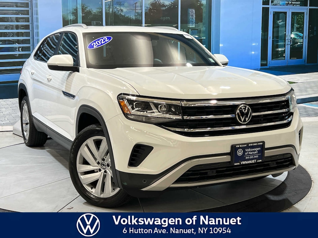Certified 2022 Volkswagen Atlas Cross Sport 3.6L V6 SE w/Technology SUV