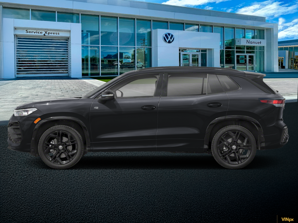 New 2025 Volkswagen Tiguan 2.0T SE R-Line Black SUV