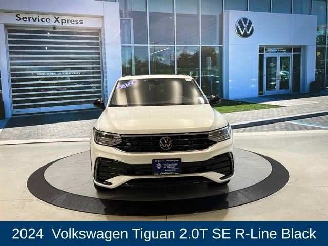 Used 2024 Volkswagen Tiguan SE R-LINE BLACK with VIN 3VV8B7AX2RM055000 for sale in Nanuet, NY