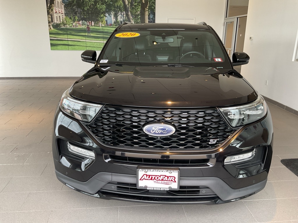 Used 2020 Ford Explorer ST with VIN 1FM5K8GC0LGB59252 for sale in Merrimack, NH