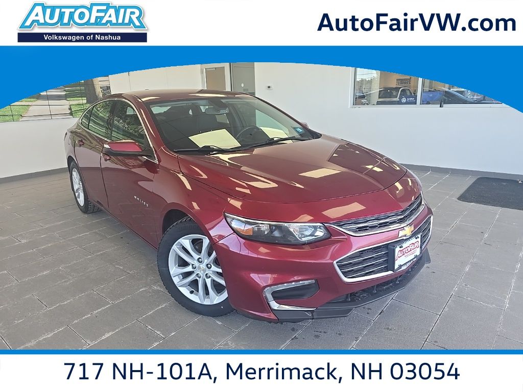 Used 2017 Chevrolet Malibu 1LT with VIN 1G1ZE5STXHF219658 for sale in Merrimack, NH