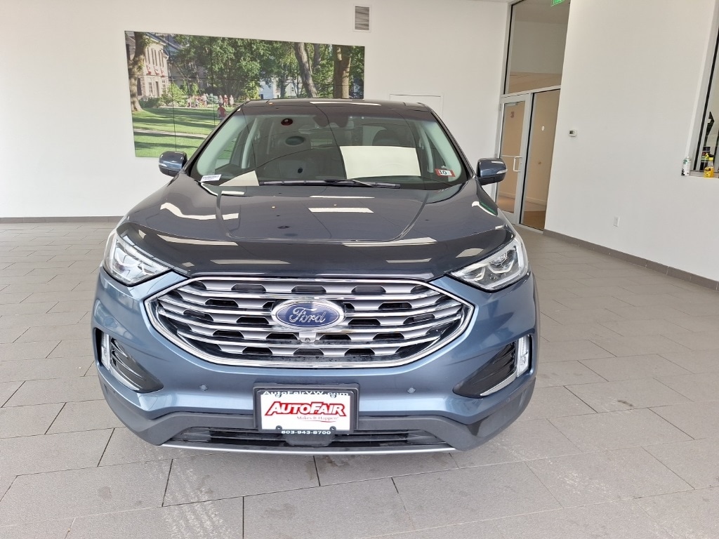 Used 2019 Ford Edge Titanium with VIN 2FMPK4K98KBB88839 for sale in Merrimack, NH