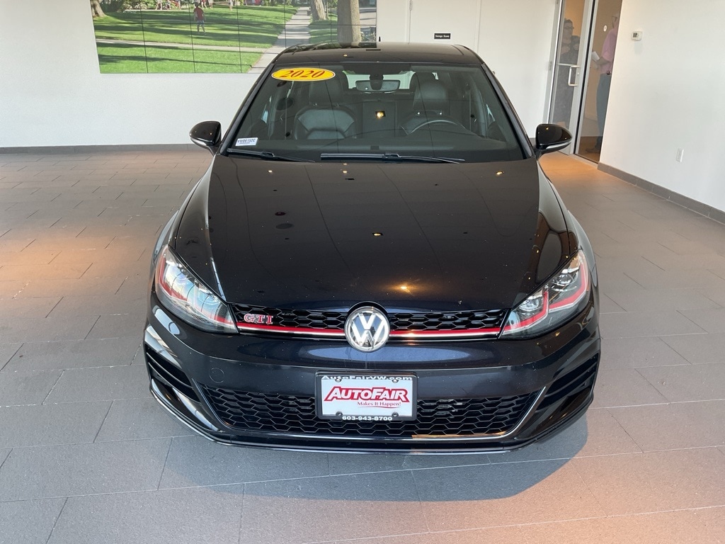 Used 2020 Volkswagen Golf GTI SE with VIN 3VW5T7AU3LM009605 for sale in Merrimack, NH