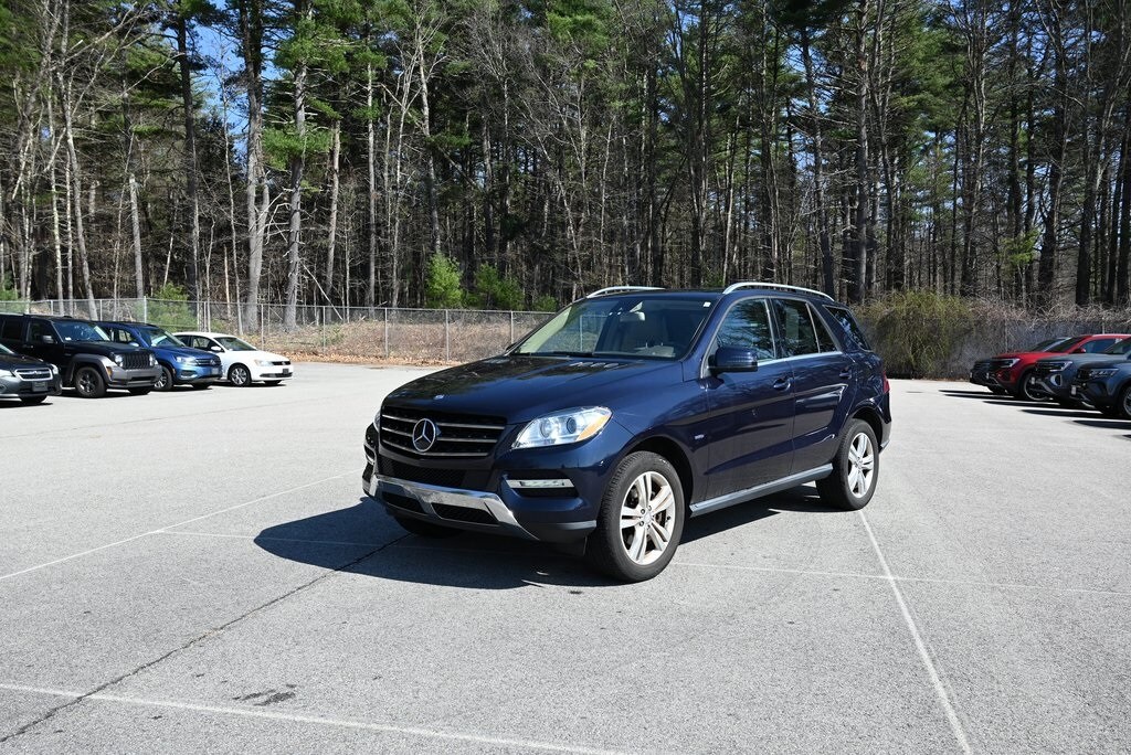 Used 2012 Mercedes-Benz M-Class ML350 with VIN 4JGDA5HBXCA027749 for sale in Merrimack, NH