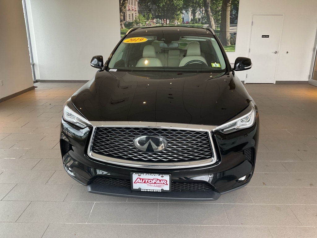 Used 2019 INFINITI QX50 Luxe with VIN 3PCAJ5M34KF138020 for sale in Merrimack, NH