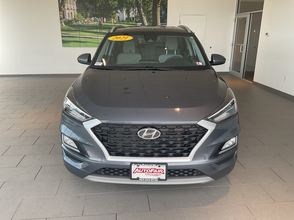 Used 2021 Hyundai Tucson Sport with VIN KM8J3CAL8MU402462 for sale in Merrimack, NH