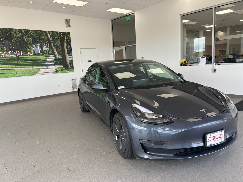 Used 2022 Tesla Model 3 Long Range with VIN 5YJ3E1EBXNF352770 for sale in Merrimack, NH