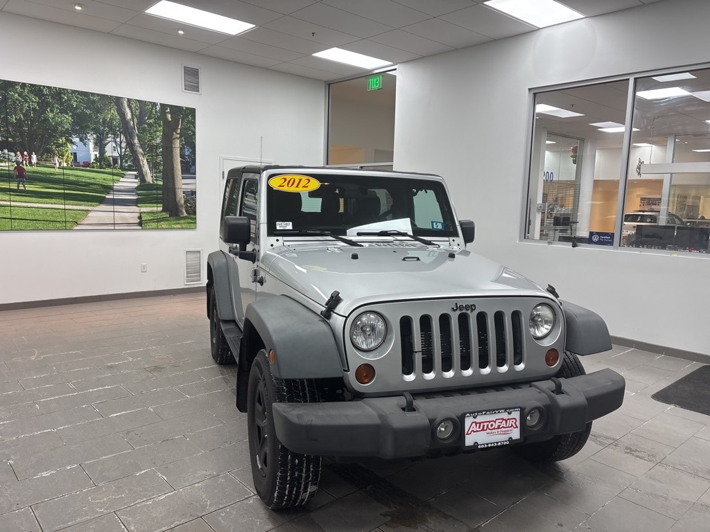 Used 2012 Jeep Wrangler Sport with VIN 1C4AJWAG4CL181221 for sale in Merrimack, NH