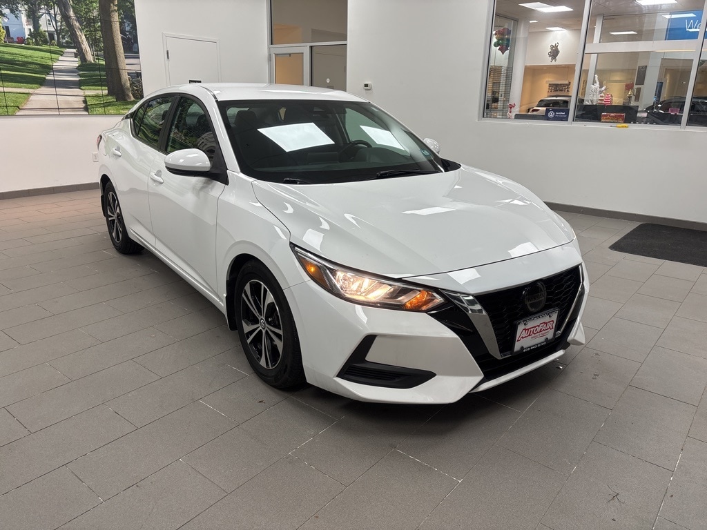Used 2020 Nissan Sentra SV with VIN 3N1AB8CV7LY234699 for sale in Merrimack, NH