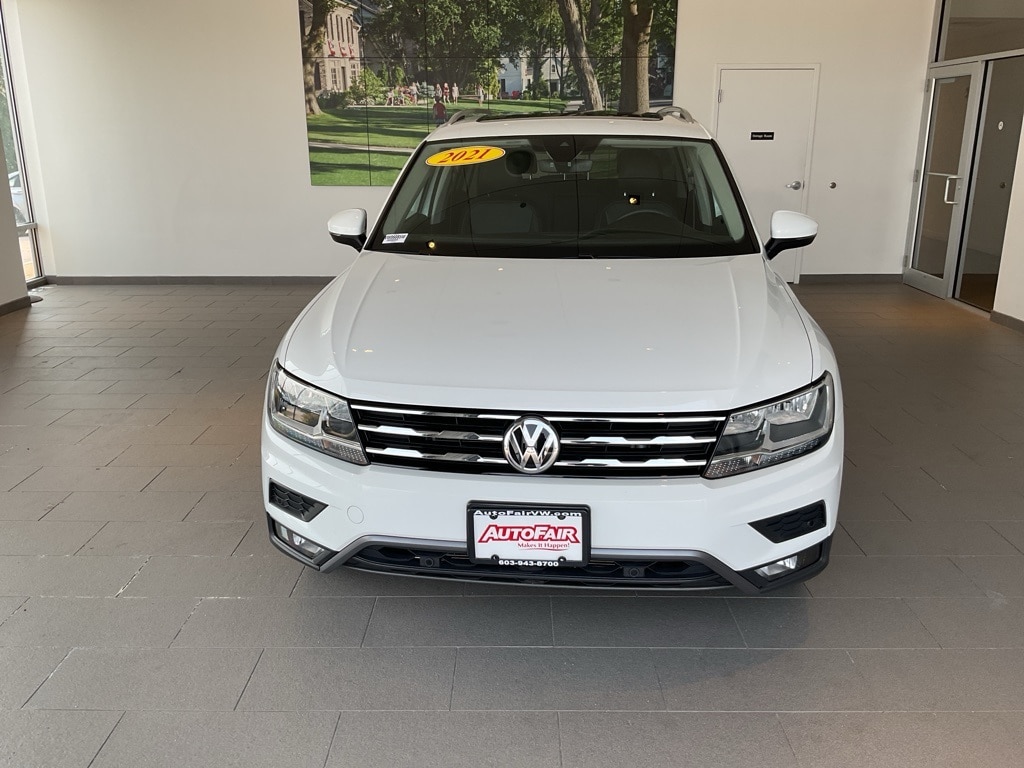 Used 2021 Volkswagen Tiguan SEL with VIN 3VV2B7AX5MM063249 for sale in Merrimack, NH