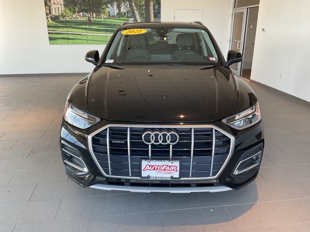 Used 2021 Audi Q5 Premium with VIN WA1AAAFYXM2080030 for sale in Merrimack, NH