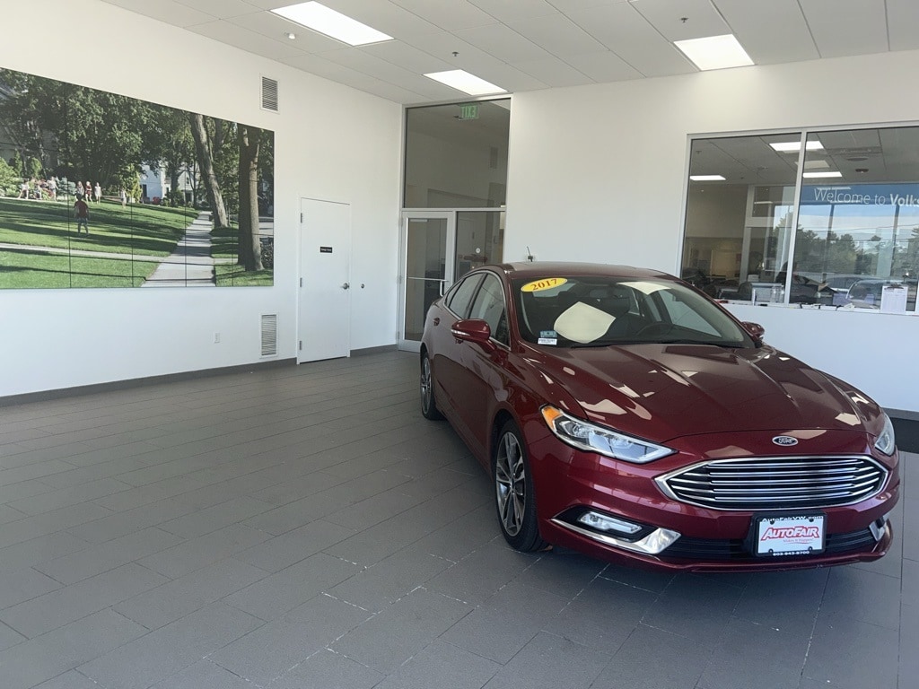 Used 2017 Ford Fusion Titanium with VIN 3FA6P0K91HR153151 for sale in Merrimack, NH