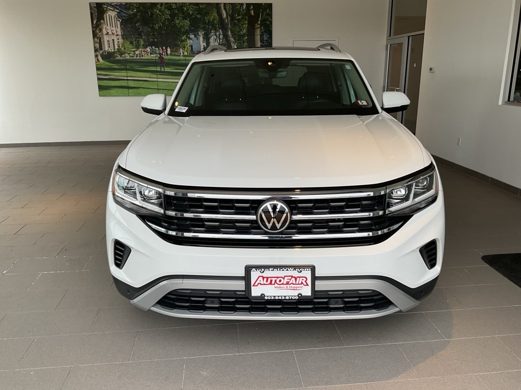 Used 2021 Volkswagen Atlas SEL with VIN 1V2BR2CA6MC561434 for sale in Merrimack, NH